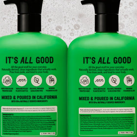 California Naturals recycled packaging detail emphasizing eco-friendly materials and ethics