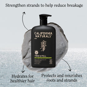 California Naturals ingredient blend close-up highlighting botanical potency