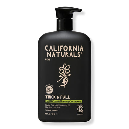 California Naturals bottle front view shows clean branding and size benefit