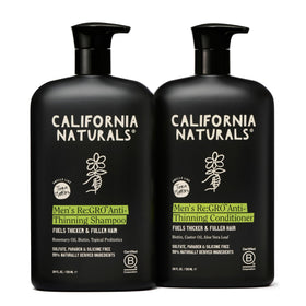 California Naturals front packaging showing Re:Gro set and clear benefits