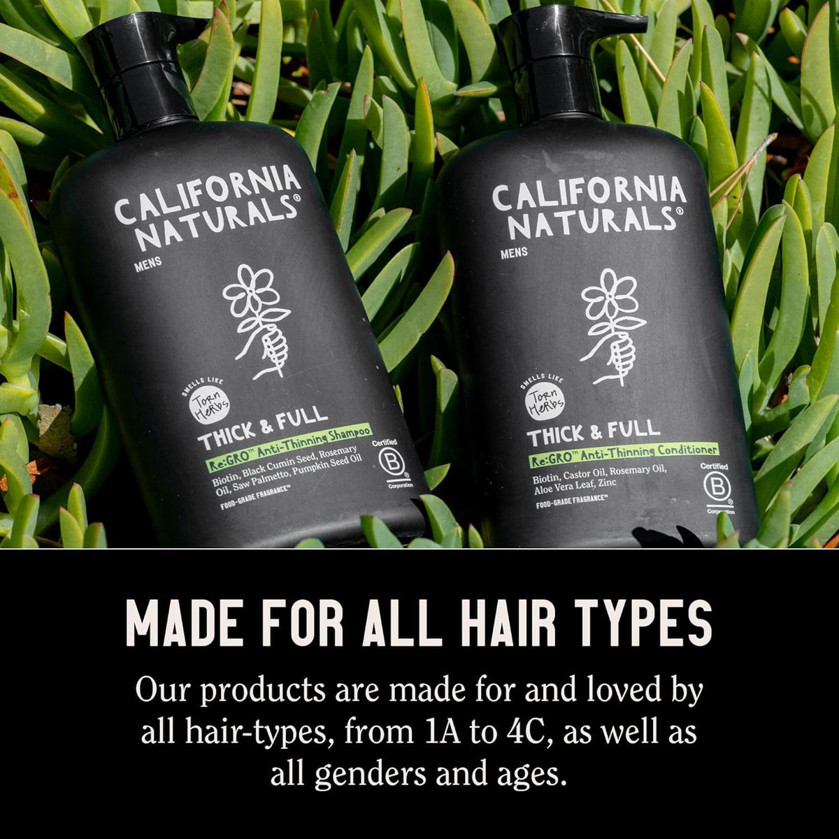 California Naturals 20 fl oz bottle shown for size and scale comparison