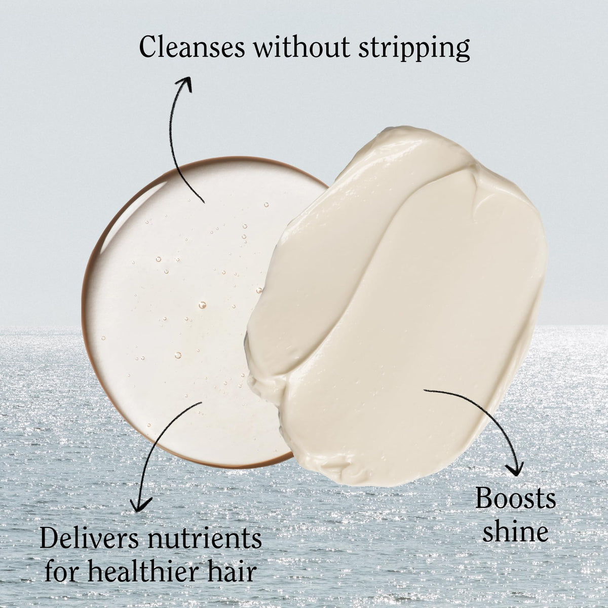 California Naturals shampoo lather close-up demonstrating gentle cleansing foam
