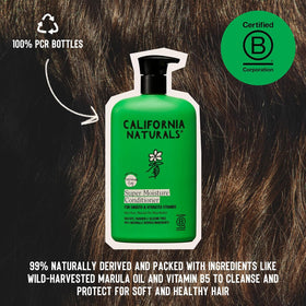 California Naturals arrangement of key natural ingredients highlighting benefits