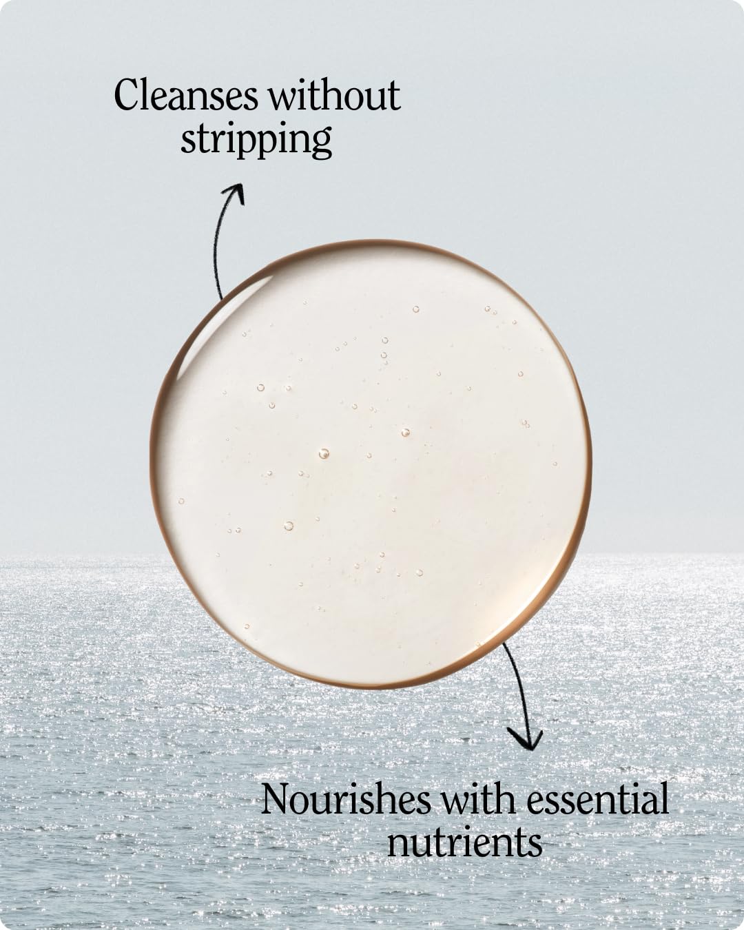 California Naturals close-up pump and label for easy dispensing and clear info