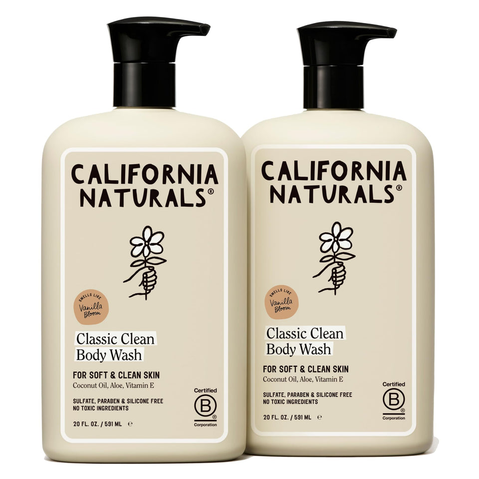 California Naturals front packaging showing product and vanilla bloom scent benefit