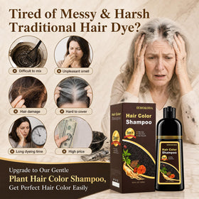 Callmynm herbal ingredients close-up with ginseng and sesame promoting gentle nourishment benefit