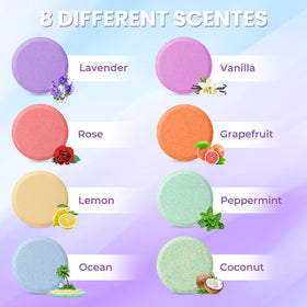 CalmNFiz tablet close-up showing texture and clean dissolving benefit