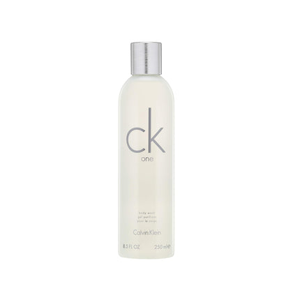 Calvin Klein CK One front packaging showing minimalist bottle and branding benefit: easy identification
