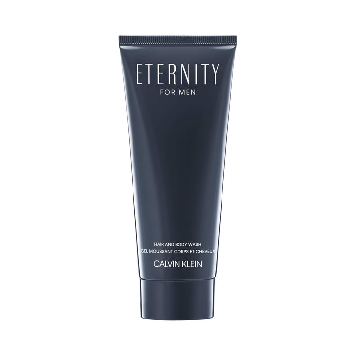 Calvin Klein Eternity front bottle view showing sleek packaging and brand clarity for grooming.