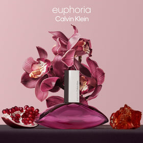 Calvin Klein Euphoria applied on forearm demonstrating smoothing hydration and subtle scent benefit
