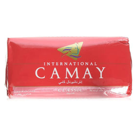 Camay bar close-up with creamy lather for gentle moisturizing benefit
