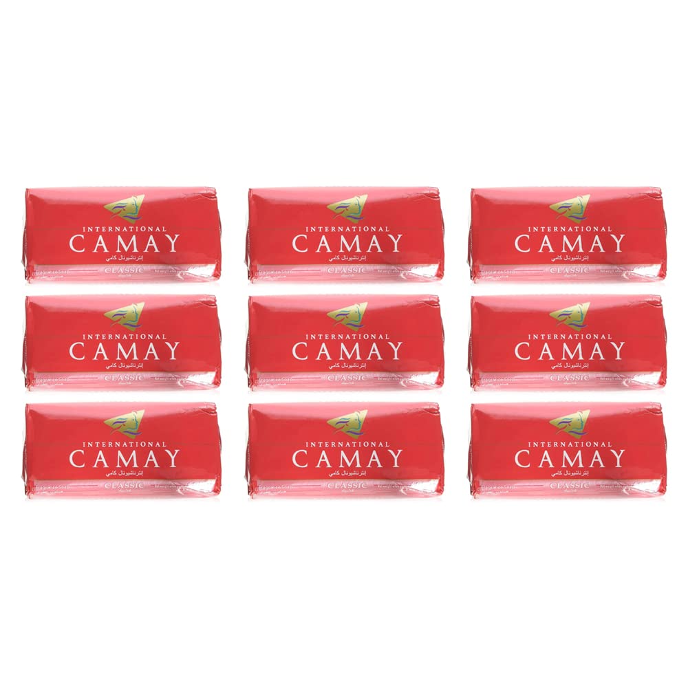 Camay front packaging showing three-pack bundle and fresh scent benefit