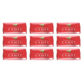 Camay front packaging showing three-pack bundle and fresh scent benefit