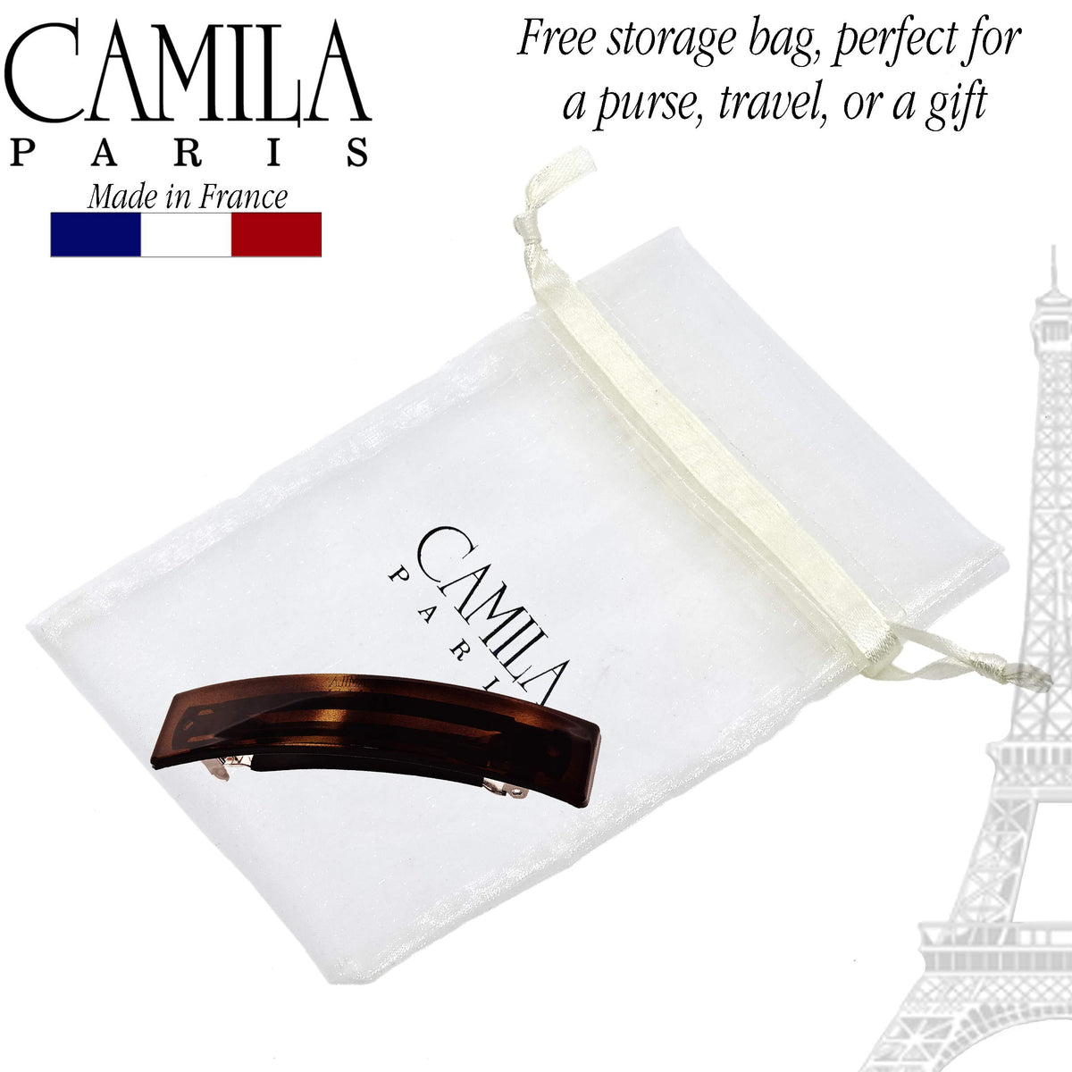 Camila cellulose acetate texture close-up showing durable lightweight material