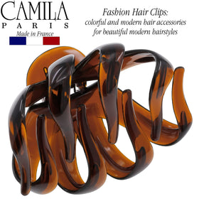 Camila Paris polished cellulose acetate texture showing fade-resistant finish