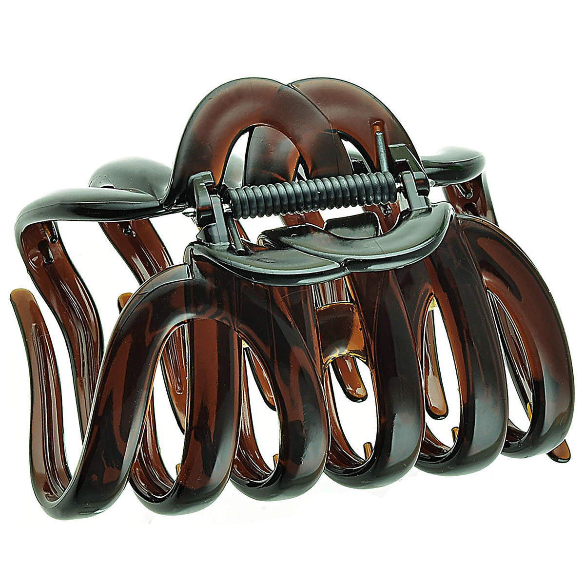 Camila Paris front view showing clip shape and secure hold