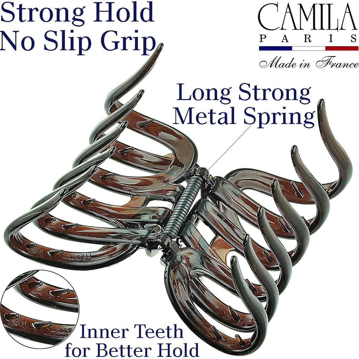 Camila Paris inner prongs close-up demonstrating multi-prong grip