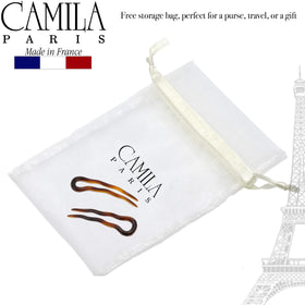 Camila Paris side profile view displaying U-shape curve and smooth polished edges