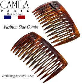 Camila Paris comb teeth detail demonstrating secure grip without snagging benefit