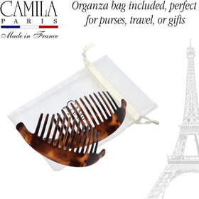 Camila Paris combs interlocked demonstrating secure hold and stability