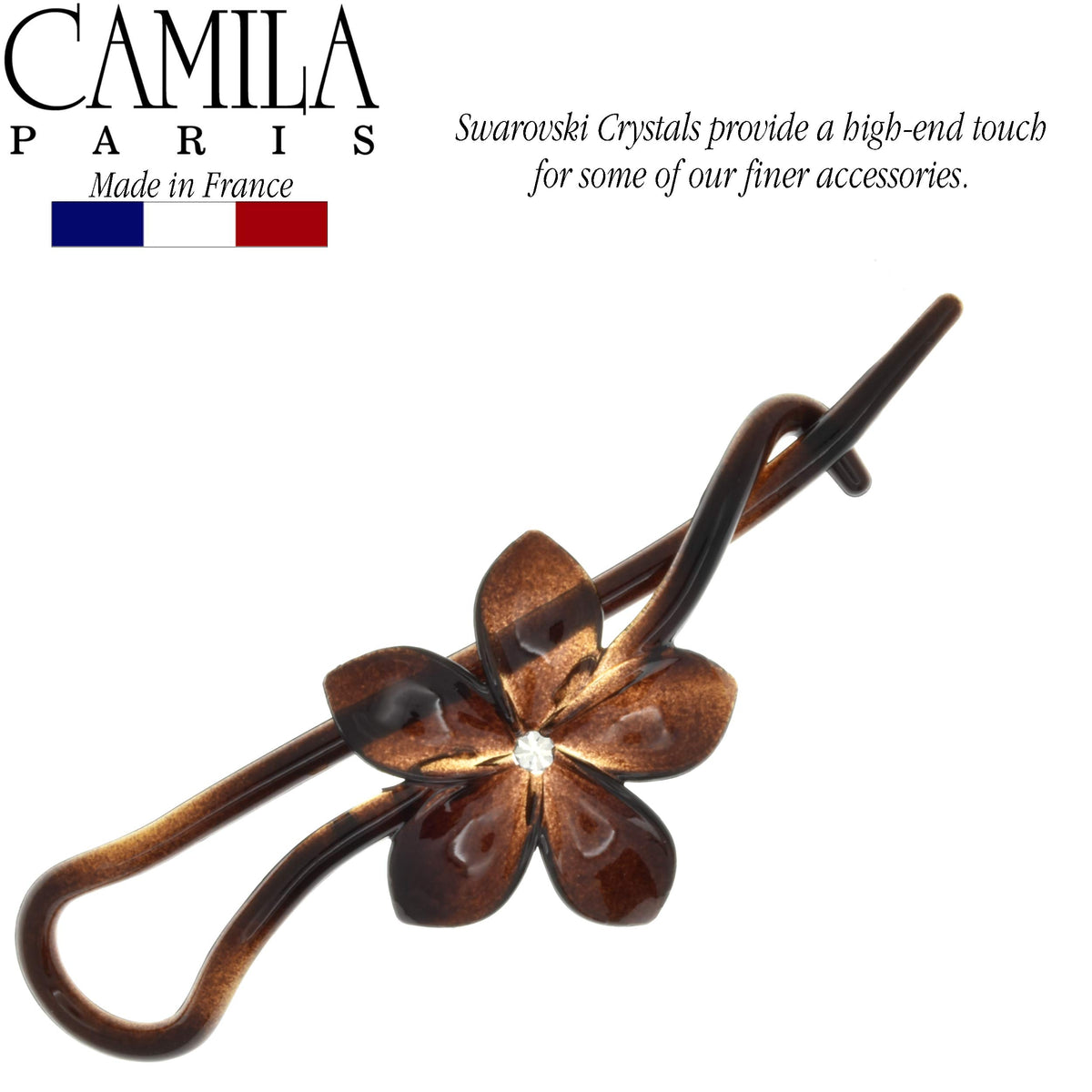 Camila Paris profile showing glossy tortoise pattern and shine