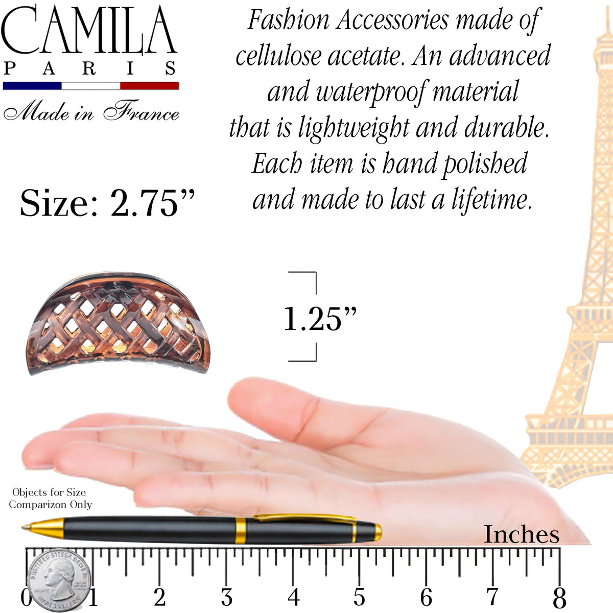 Camila Paris inner teeth detail for strong non-slip hold