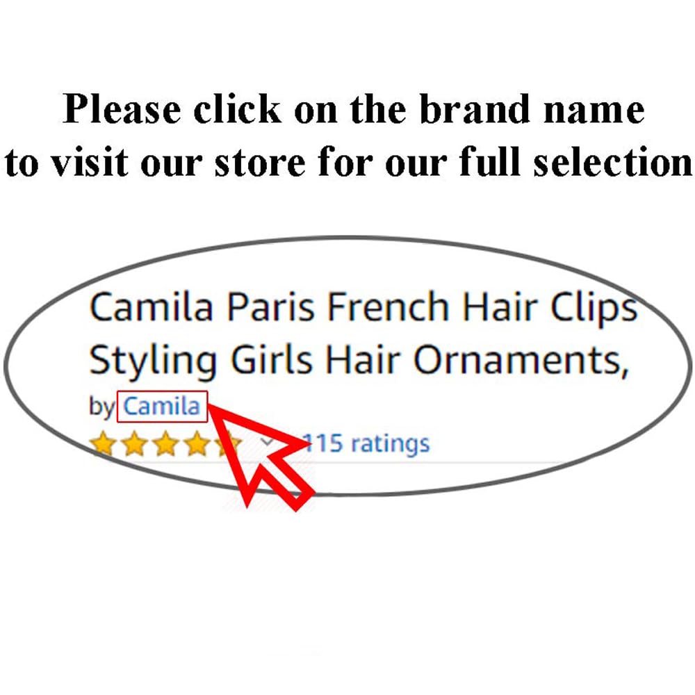 Camila Paris securing thick hair to show strong hold and no tugging