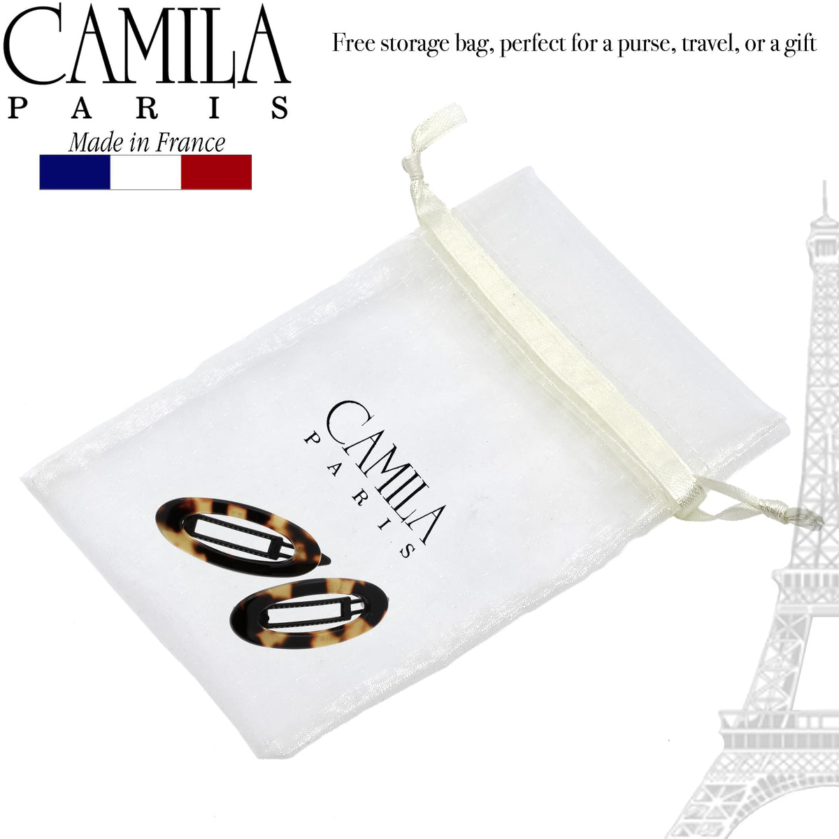 Camila Paris polished finish detail emphasizing scratch-resistant shine
