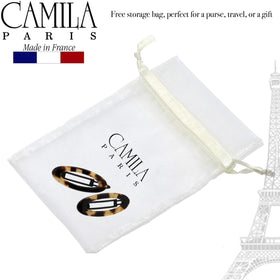 Camila Paris polished finish detail emphasizing scratch-resistant shine