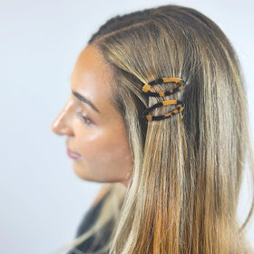 Camila Paris side profile highlighting metal-free snap closure for comfort