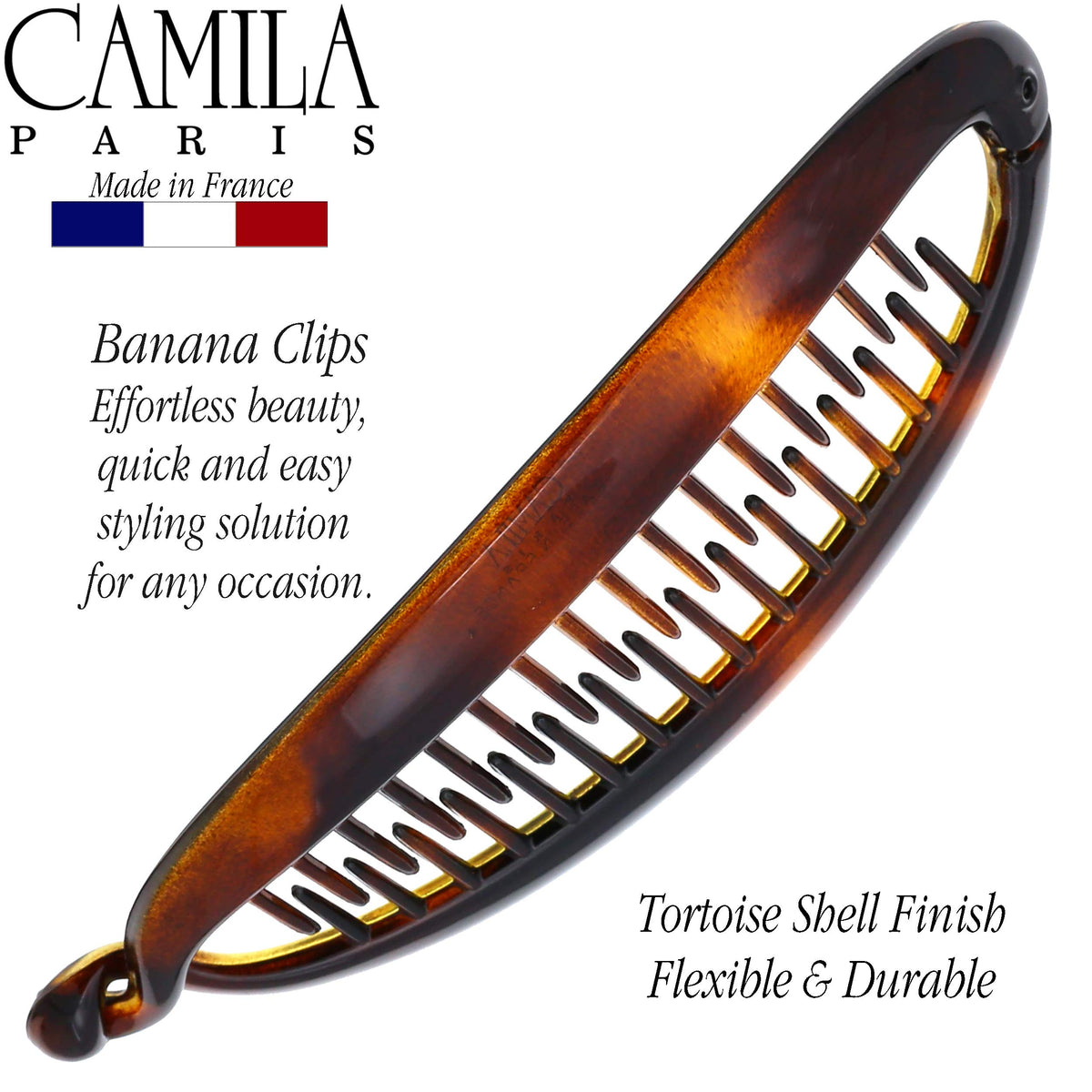 Camila Paris side profile curve fits head for comfortable grip