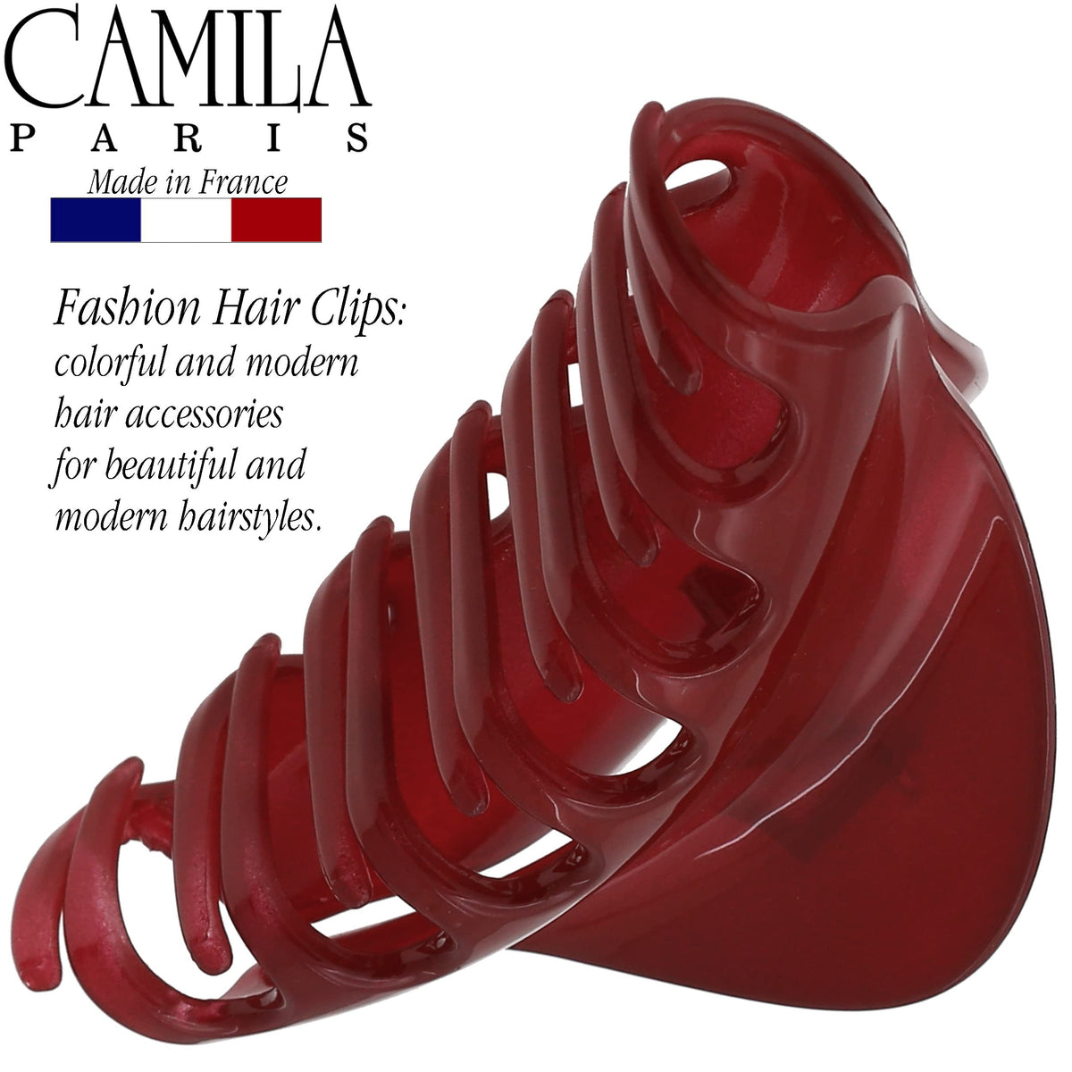 Camila Paris used to secure a full bun on thick hair for no-slip styling