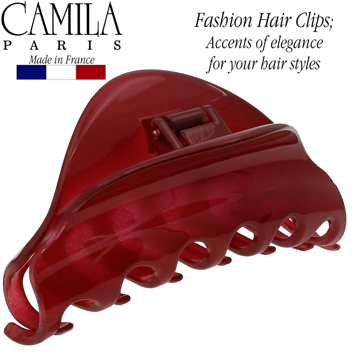 Camila Paris clip in hair half-up style offering comfortable all-day hold