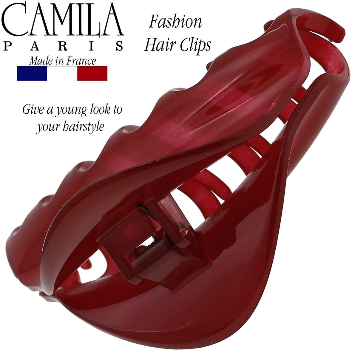 Camila Paris packaging with made in France label showing quality origin