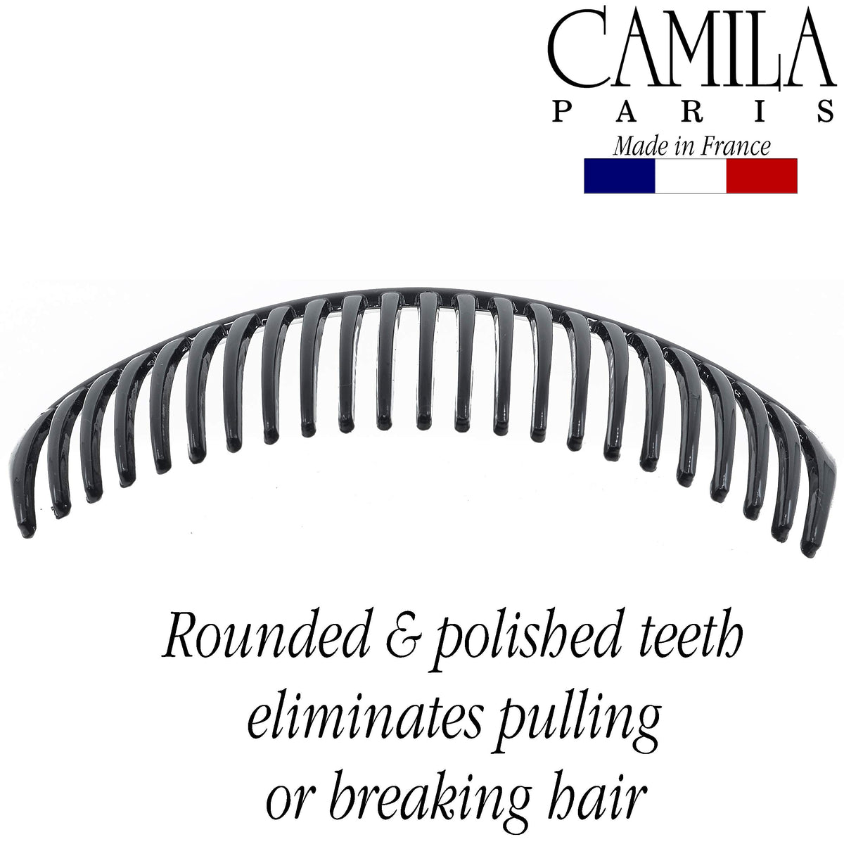 Camila Paris packaging label made in France signaling quality