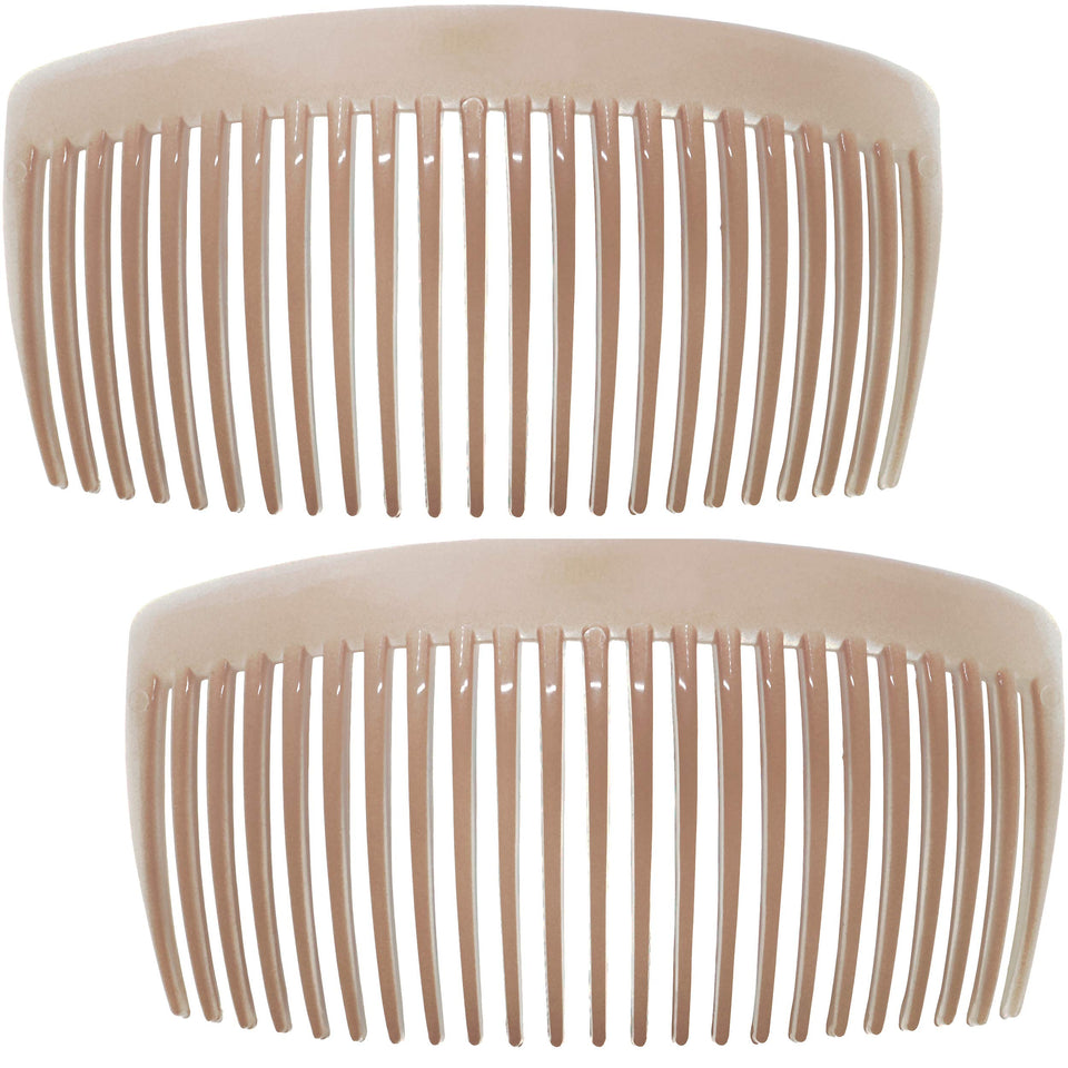 Camila Paris front view showing nude curved comb packaging and elegant styling benefit
