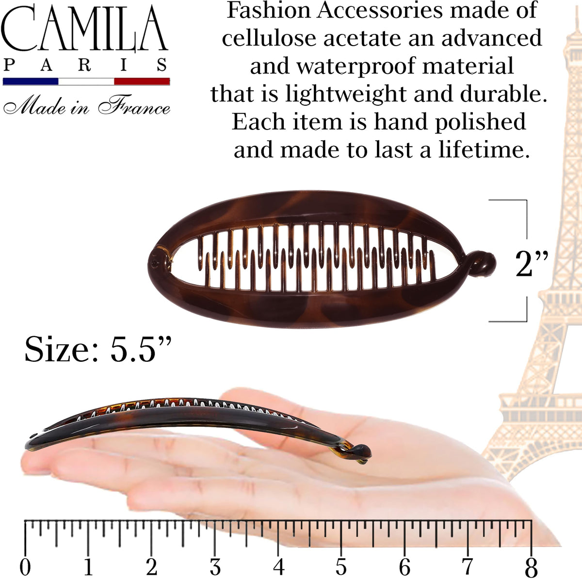 Camila Paris half-up styling on curly hair adds volume and lift