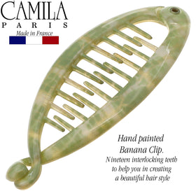 Camila Paris in-hair French twist demonstrating elegant hold and minimal tension