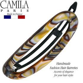 Camila Paris close-up of polished onyx finish showing smooth edges and shine