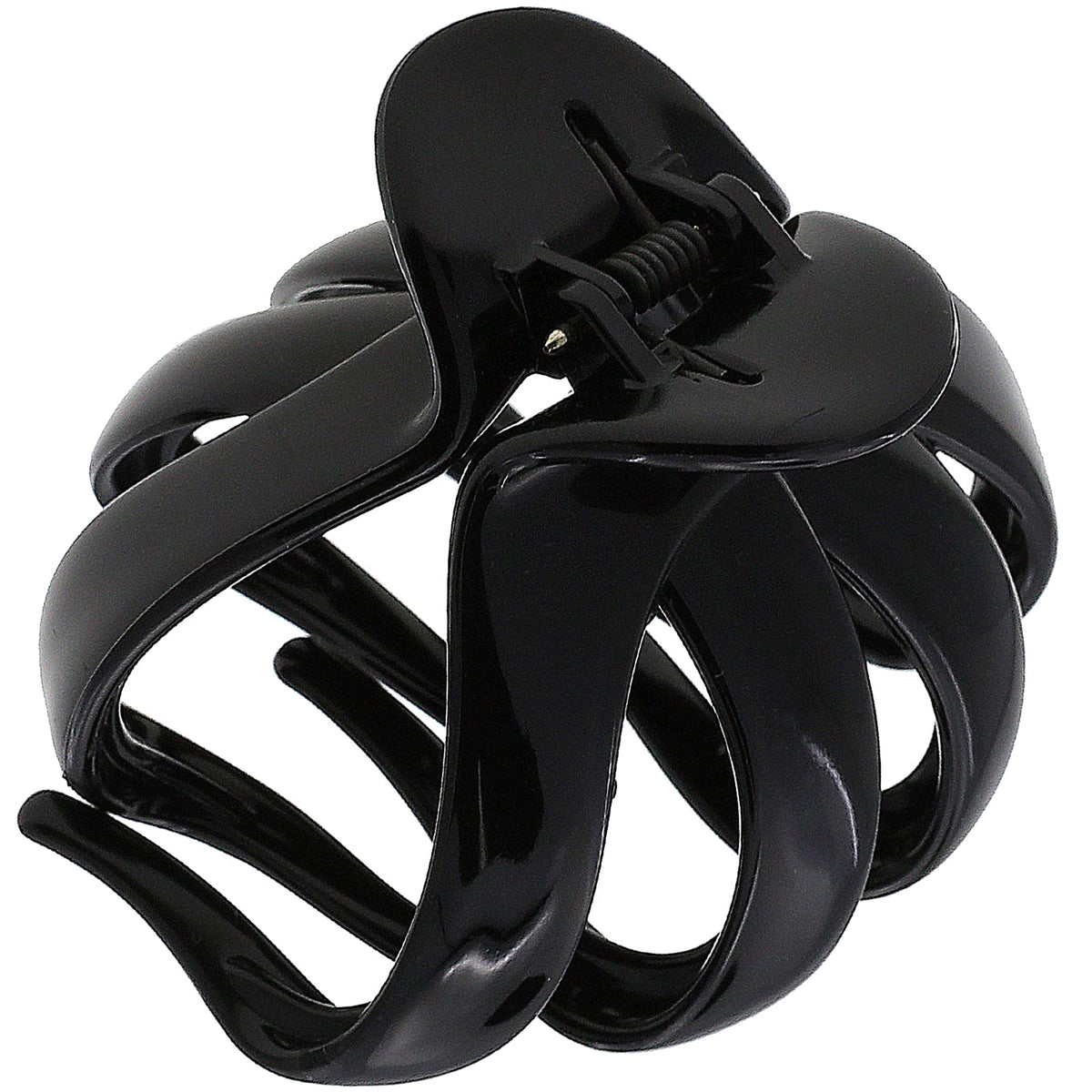 Camila Paris front view showing clip shape and secure hold