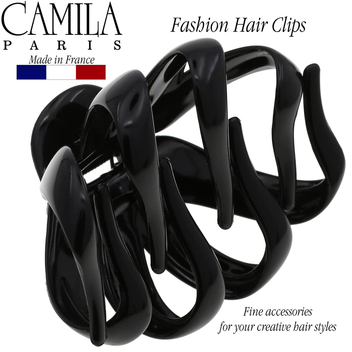 Camila Paris side profile highlighting heavy-duty spring for strong grip