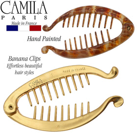 Camila Paris glossy cellulose acetate texture demonstrating smooth, snag-free finish