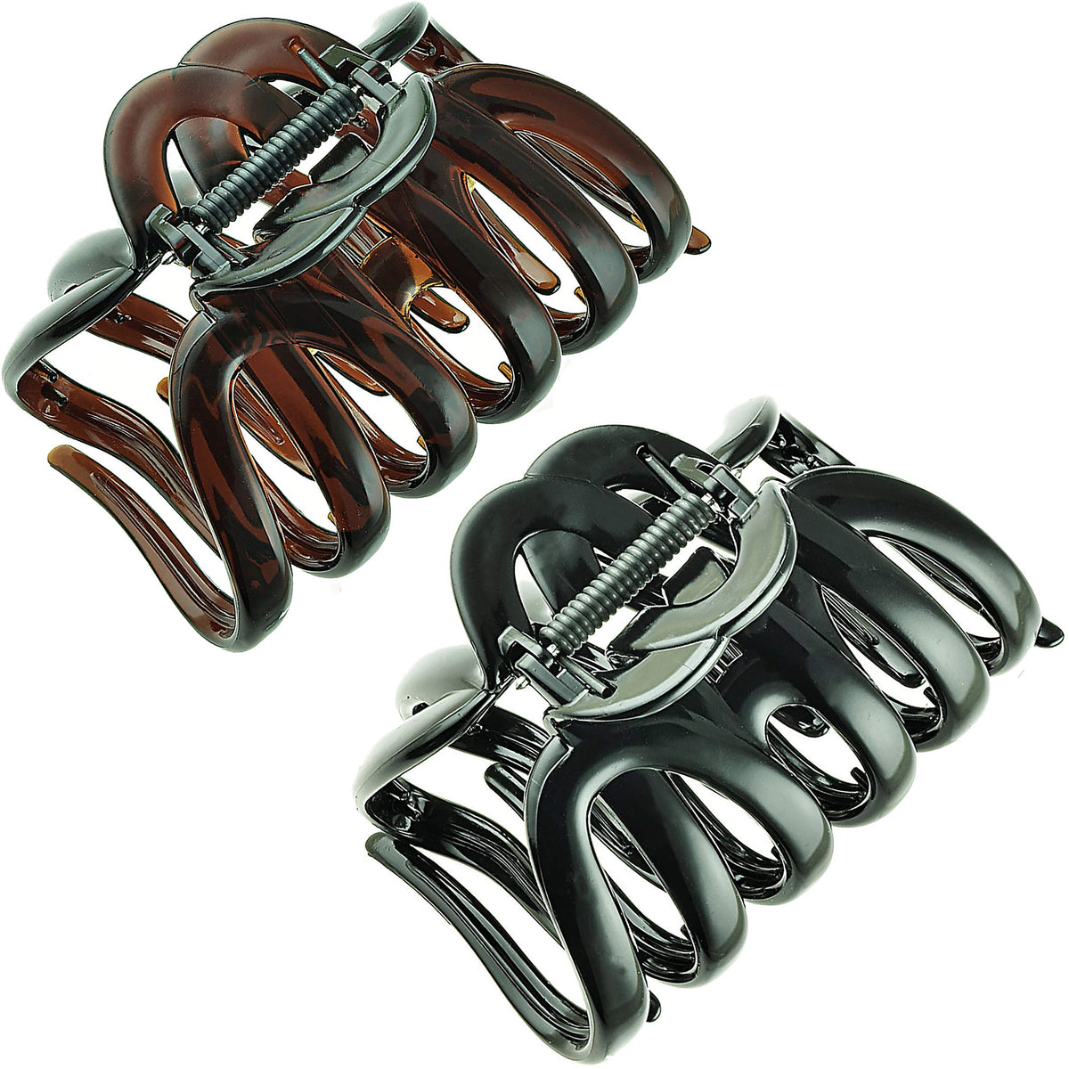 Camila Paris front view of octopus clip showing elegant finish and secure hold