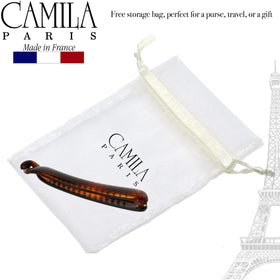 Camila Paris size comparison in hand illustrating 3.75-inch scale and comfortable fit