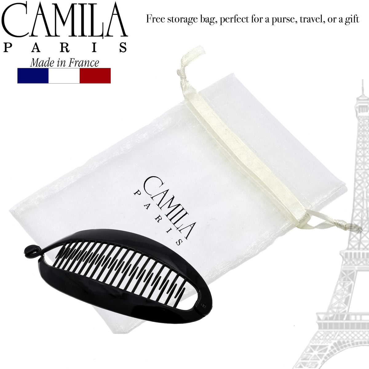 Camila Paris used to form a quick ponytail for fast everyday styling