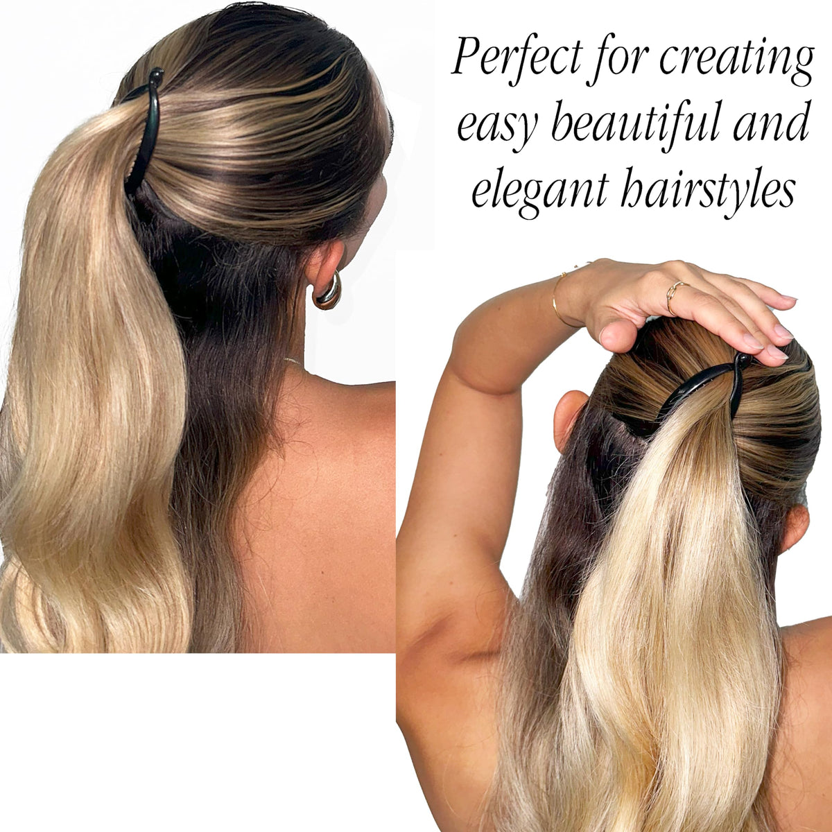 Camila Paris side profile highlighting curved fishtail shape for comfort