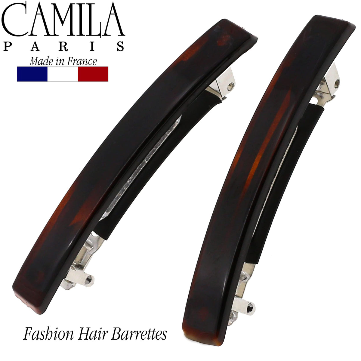 Camila Paris side profile displays curved shape for comfortable hair distribution