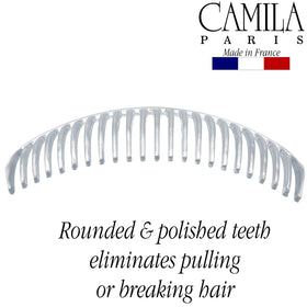 Camila acetate texture close-up showing polished finish and durability