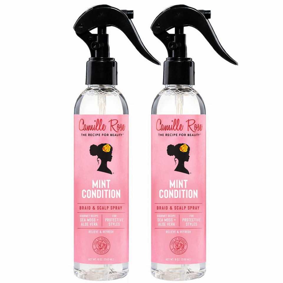 Camille Rose bottle front packaging showing product name and cooling benefits
