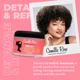 Camille Rose open jar showing whipped texture for easy glide